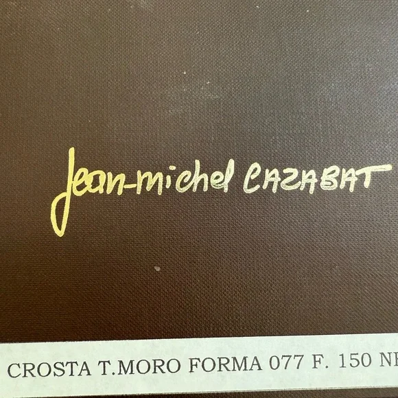 New Jean Michel Caznbat Brown Suede Men's Shoes (desert boots).